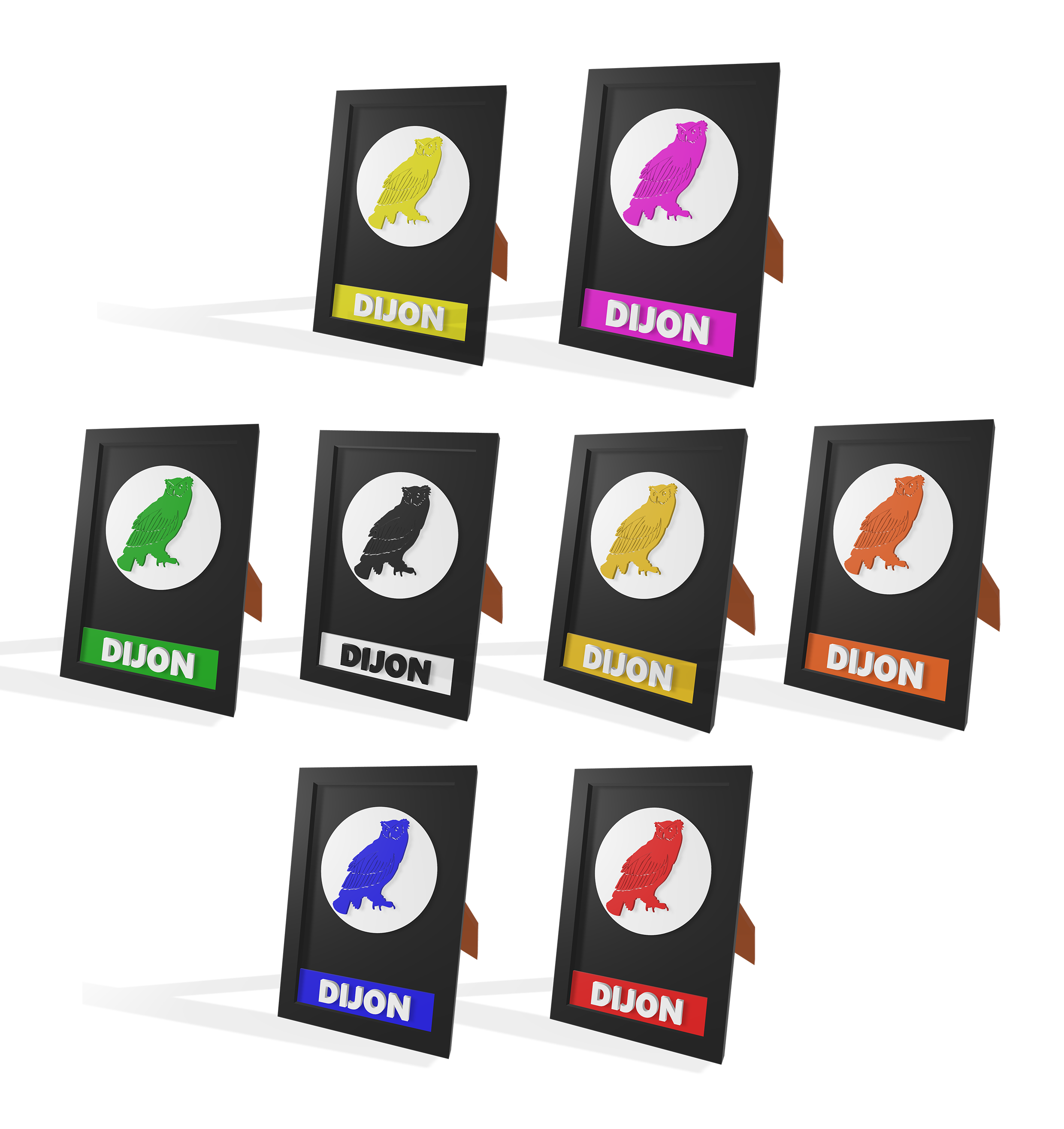 Tableau Mahmoud Noir