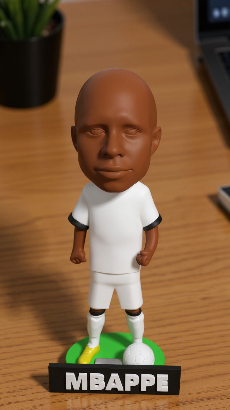 Figurine Mbappe (Real Madrid)